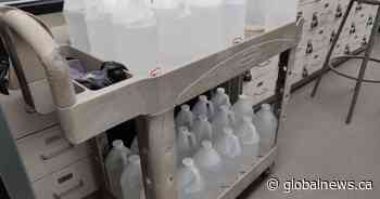 Group of University of Alberta scientists steps up with hand sanitizer