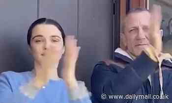 Daniel Craig and the Beckhams lead celebrities 'clapping for the NHS'