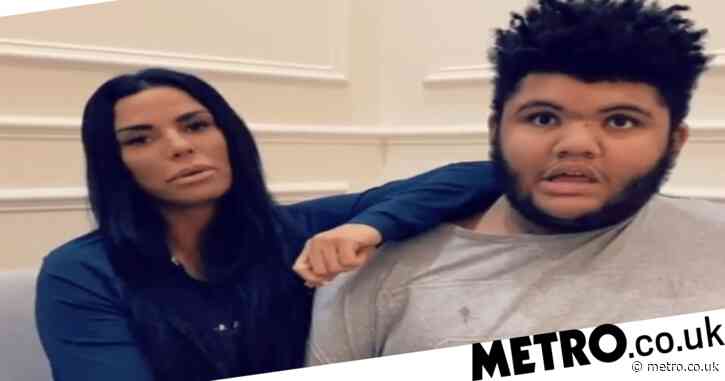 Katie Price and son Harvey thank NHS workers amid coronavirus pandemic as star returns to social media