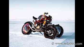Ducati Hypermotard becomes three-wheeled, Star Wars-inspired ice racer