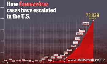 US now has the most coronavirus cases in the world