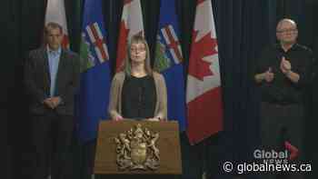 Alberta announces 67 new cases of COVID-19, 27 recoveries