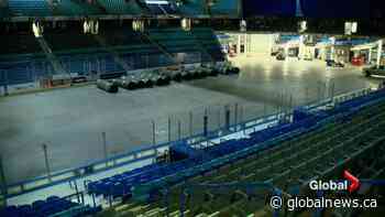 Eerily quiet at SaskTel Centre