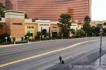 Check out the Las Vegas Strip, without the 42 million visitors
