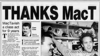 Throwback Thursday: This week in 1994, Edmonton Oilers trade Craig MacTavish for Todd Marchant - Oilers Nation