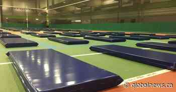 Kinsmen being used as expanded overnight shelter for Edmonton homeless - Global News