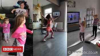 Coronavirus: Joe Wicks keeps children fit with online PE classes