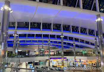 Airport goes blue in support of health service heroes