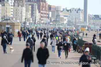 Coronavirus: Brighton beach 'closed to visitors'