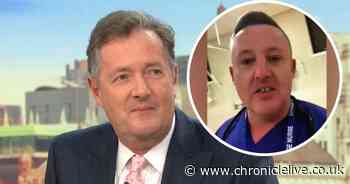 Piers Morgan tells heroic Geordie nurse to 'keep fighting'