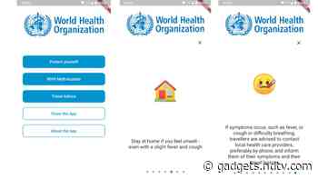 WHO Working on App to Offer Tips and Alerts on COVID-19, Will Launch This Monday: Report