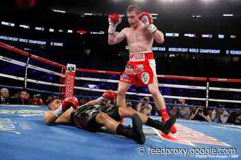 Khan says Canelo Alvarez’s gloves have little padding in knuckle area