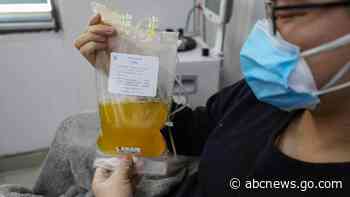 Can blood from coronavirus survivors treat the newly ill?