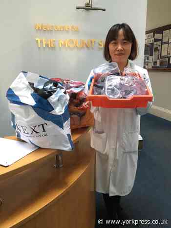 CORONAVIRUS: Mount School donates kit to hospice nurses