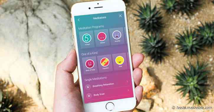 Meditation apps on sale this weekend