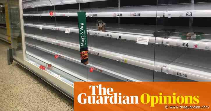 The Guardian view on empty supermarket shelves: panic is not the problem