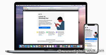 Apple’s new coronavirus screening app and website is now available