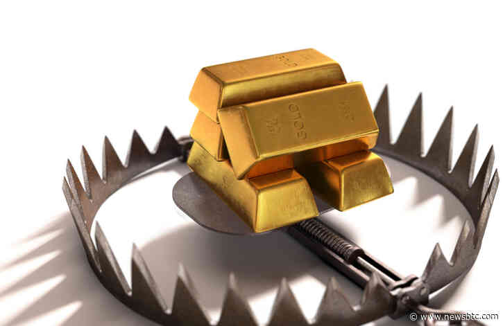 Bear Trap: Will Bitcoin Mimic Gold in Reclaiming Long-Term Trend Line?