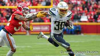 Chargers running back Austin Ekeler sharing his successful at-home workouts with fans on social media