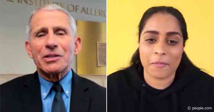 NBC Late Night Host Lilly Singh Debunks Coronavirus Myths with Dr. Anthony Fauci
