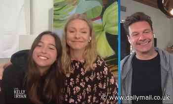 Kelly Ripa's daughter Lola, 18, admits isolating with her parents is 'not as bad as' she expected