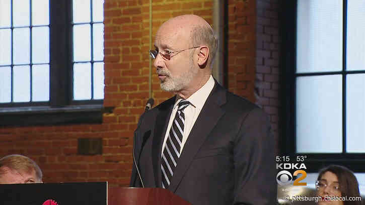 Gov. Tom Wolf Vetoes Petrochemical Plant Tax Break Bill
