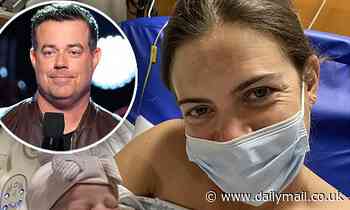 Carson Daly calls his wife a 'superhero' saying she stayed alone in the hospital before giving birth