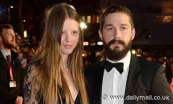 Shia LaBeouf and ex-wife Mia Goth spotted k