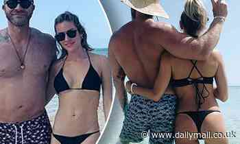 Kristin Cavallari gives her fans an eyeful as she shows off her backsidein bikini