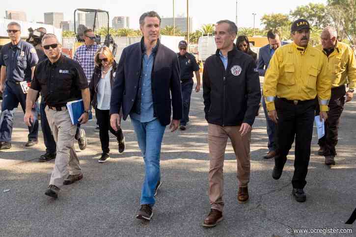 ANALYSIS: Tag-team chief executives Newsom and Garcetti face fiercest common foe yet: coronavirus
