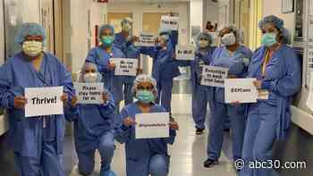 Medical professionals hard at work in the Central Valley