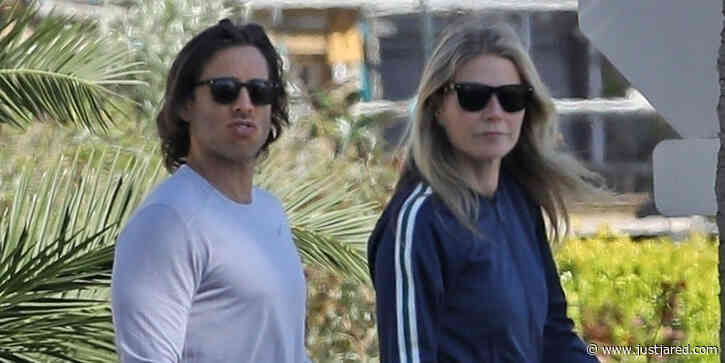 Gwyneth Paltrow & Husband Brad Falchuk Take Stroll On Sunny Friday Afternoon
