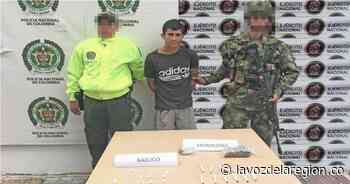 Lo capturaron transportando marihuana y bazuco en Aipe - Noticias
