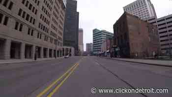 VIDEO: Take a drive through eerily empty Downtown Detroit amid coronavirus - WDIV ClickOnDetroit