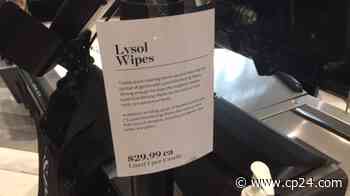 'Absolutely disgusting:' Ford slams upscale Toronto grocery chain for jacking up price on Lysol wipes - CP24 Toronto's Breaking News