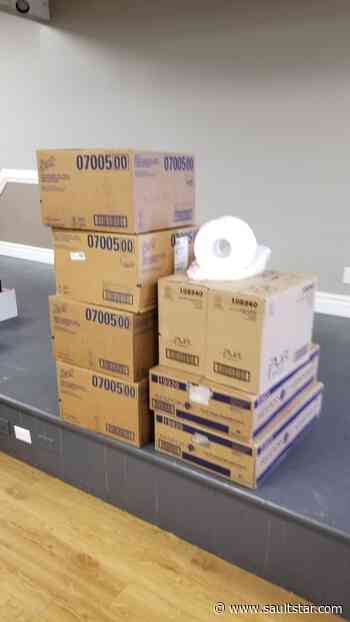 Toilet paper collected to help Sault residents
