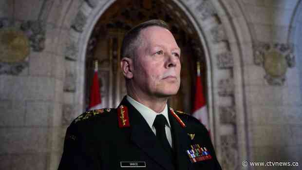Defence chief readies Canadian military for COVID-19 response