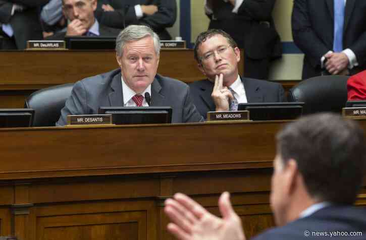 Meadows toggles between legislator, White House roles