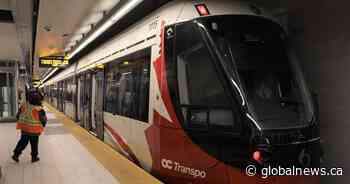 Coronavirus: Ottawa LRT service reduced as OC Transpo ridership tanks with social distancing - Global News