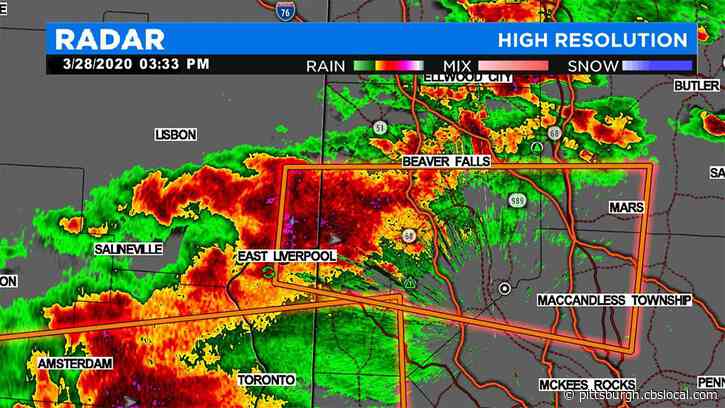 Tornado, Flash Flood Warnings Issued For Pittsburgh Area