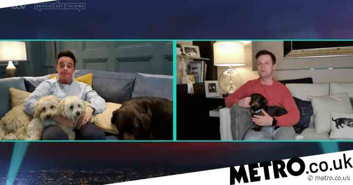 Ant and Dec tell fans it’s ‘very weird’ to be presenting Saturday Night Takeaway from their houses as studio is axed due to coronavirus