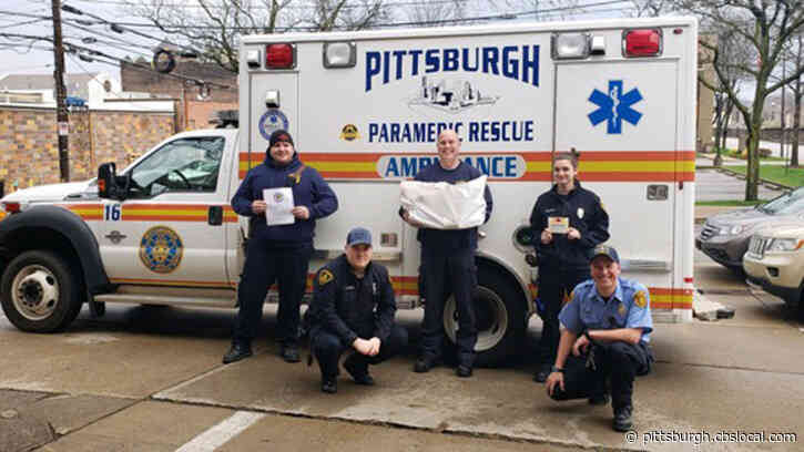 Allegheny County Camp Cadet Delivers Food To 14 EMS Stations In Pittsburgh