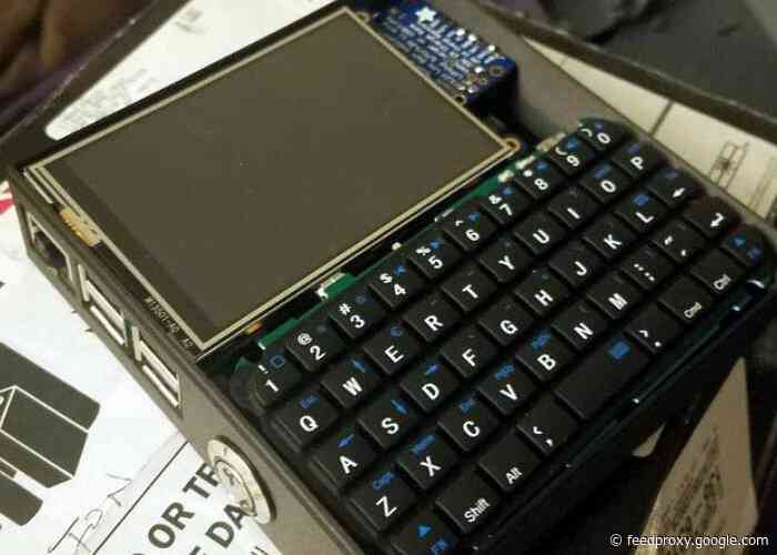 Raspberry Pi powered PiPuter portable terminal