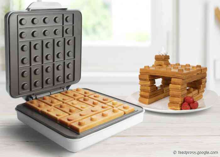 Building Brick waffle maker lets you build your breakfast in style