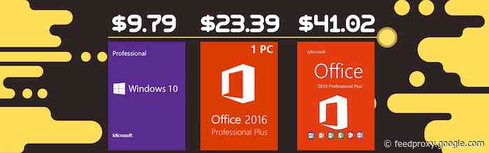 Spring Sales: Windows 10 Pro for $9.79, Windows 10 Home for $9.31