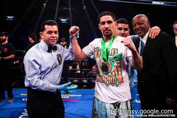 Danny Garcia the WBC mandatory to Errol Spence