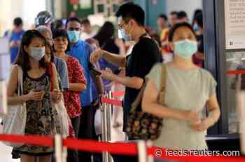 Singapore reports 42 new coronavirus cases, taking tally to 844