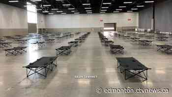 Edmonton Expo Centre opens its doors to homeless - CTV News