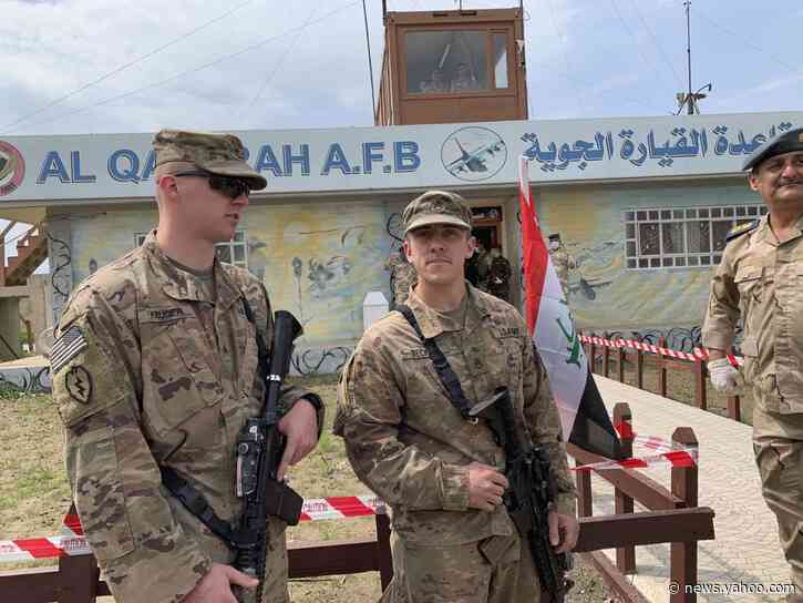 US-led forces pull out of 3rd Iraqi base this month