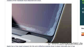 Staingate beim MacBook Air: Auch hier drohen Display-Flecken! - COMPUTER BILD